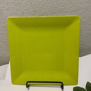 Bobby Flay Fiesta Melamine Square Tray Platter 11.75" x 11.75" Summer Outdoor